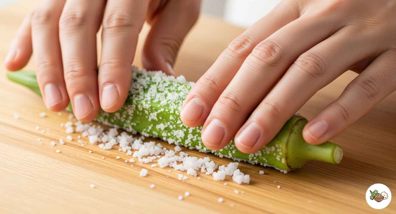 下処理の基本!板ずり・塩もみのコツ