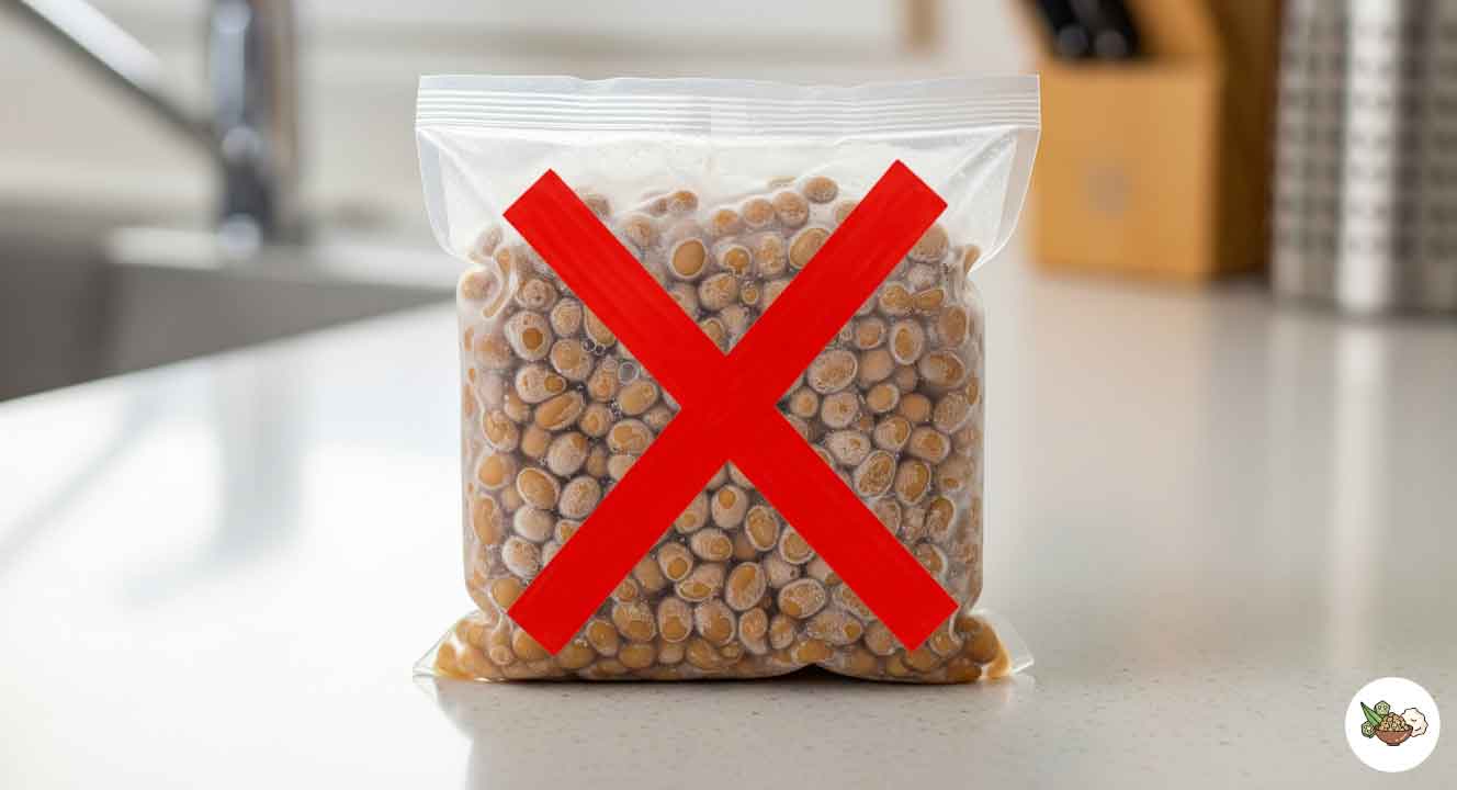冷凍納豆を常温で解凍するのはNG