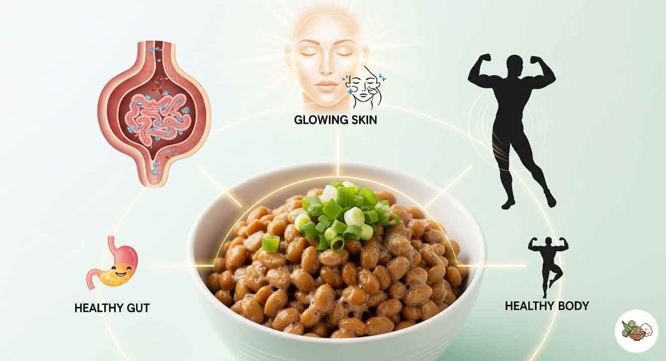 納豆を毎日食べると肌にも良い？