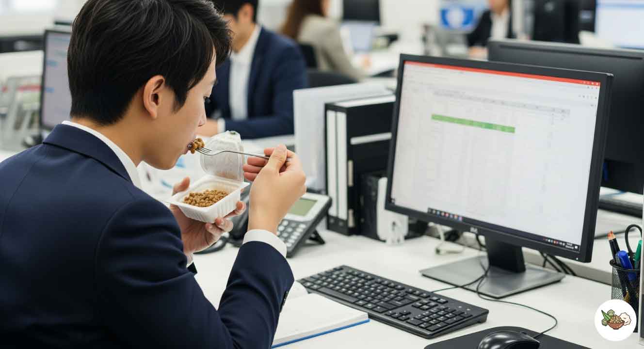 会社で納豆を食べる時のマナー