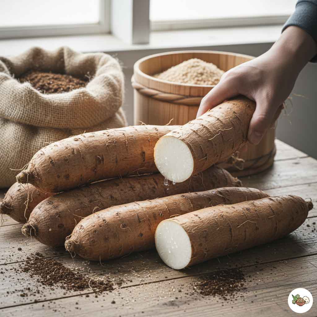 新鮮でおいしい山芋の特徴