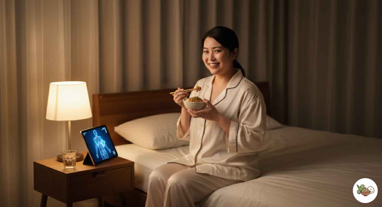 夜の摂取は血栓予防に効果的