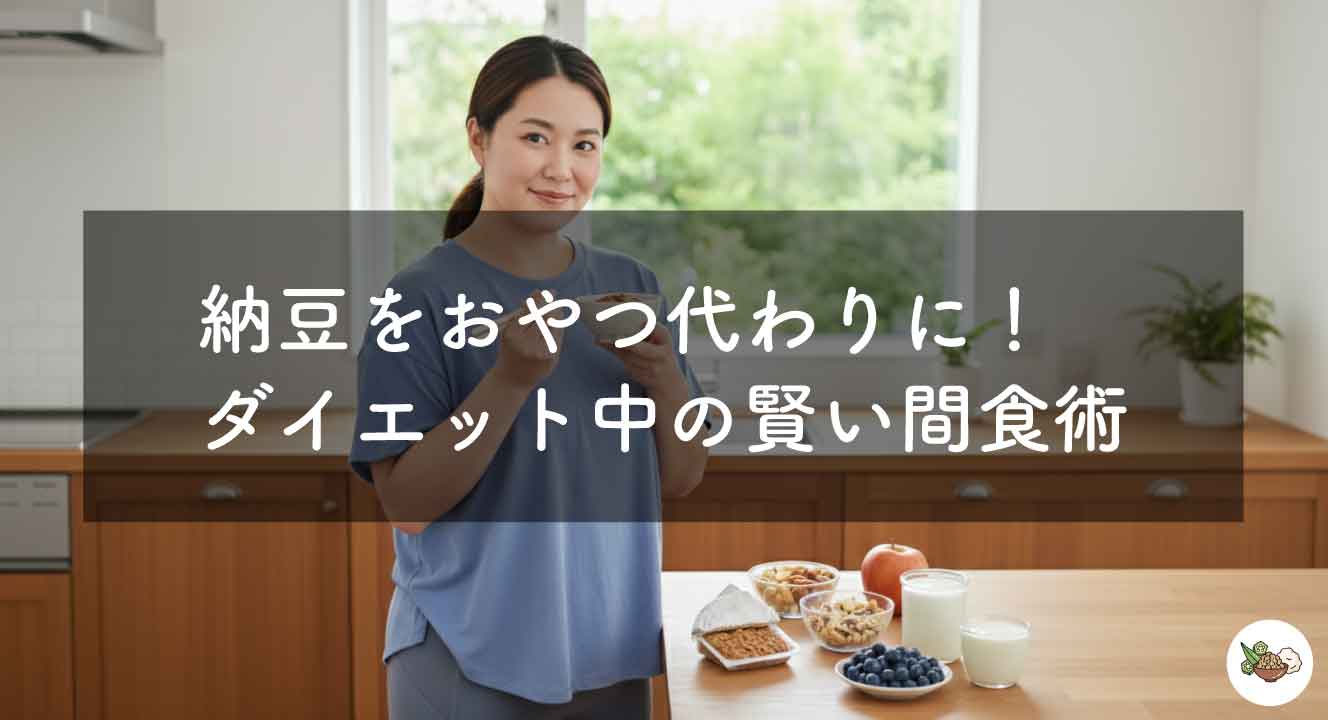 納豆をおやつ代わりに！ダイエット中の賢い間食術