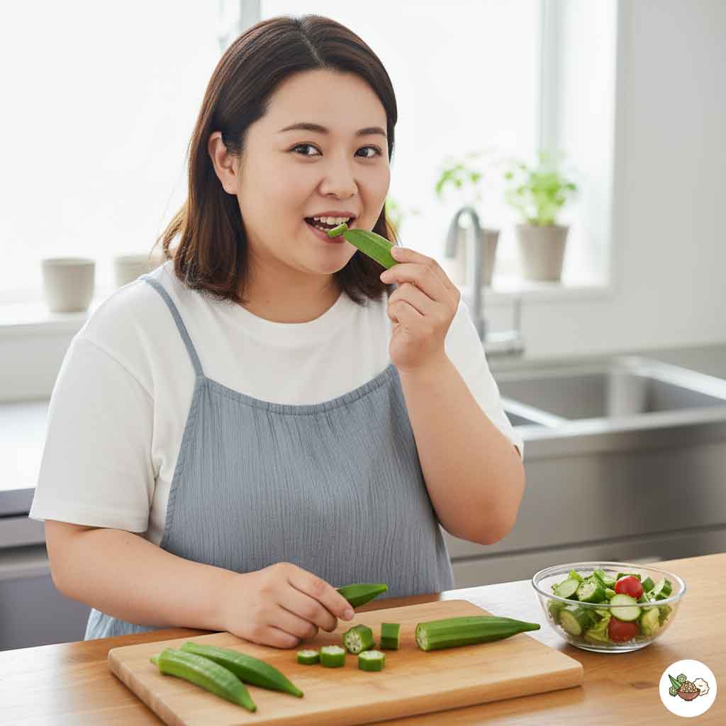 オクラは生で食べても大丈夫?