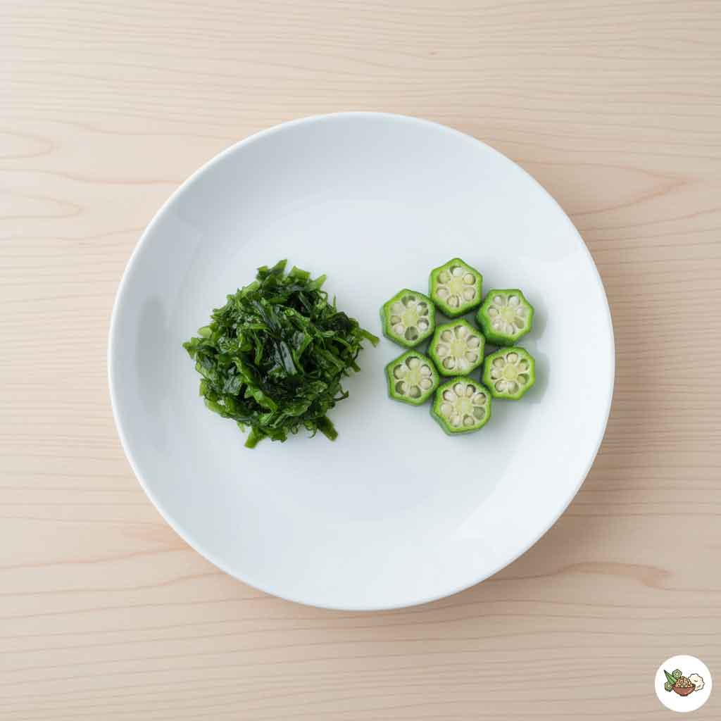 わかめ(食感のアクセント)