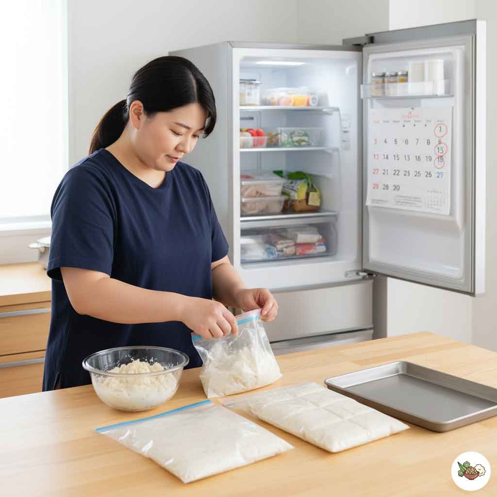 すったあとのとろろの冷蔵庫以外の保存術