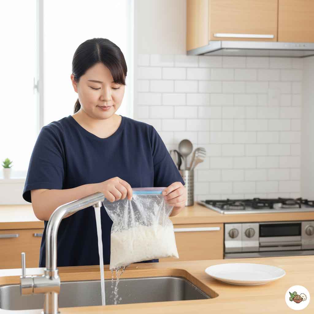 冷凍とろろの正しい解凍方法