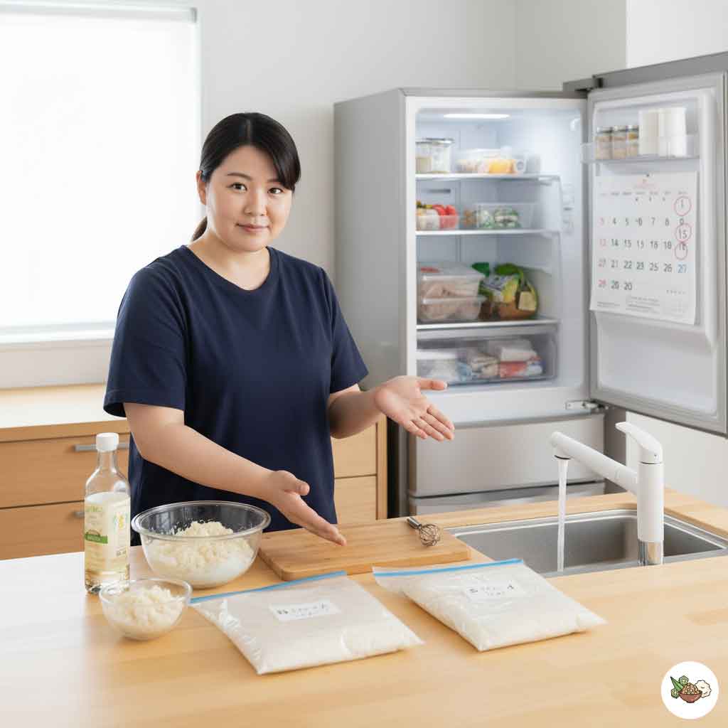 すったあとのとろろの冷蔵庫保存まとめ