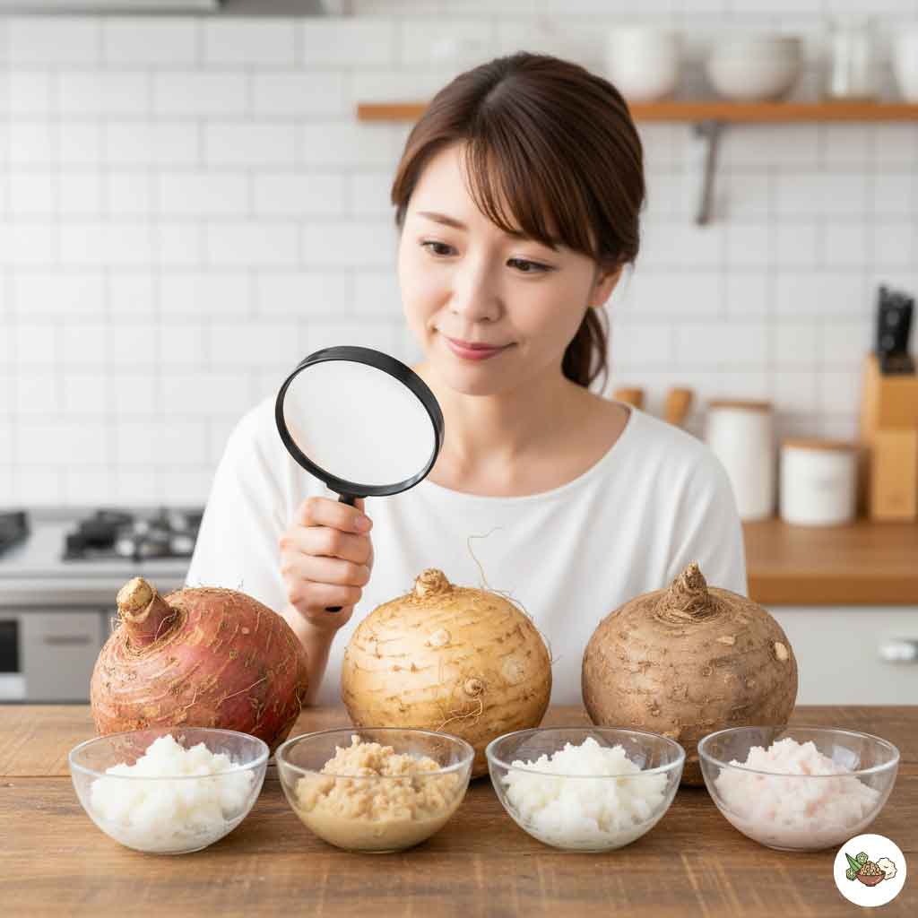 すぐ変色する原因は芋の鮮度?