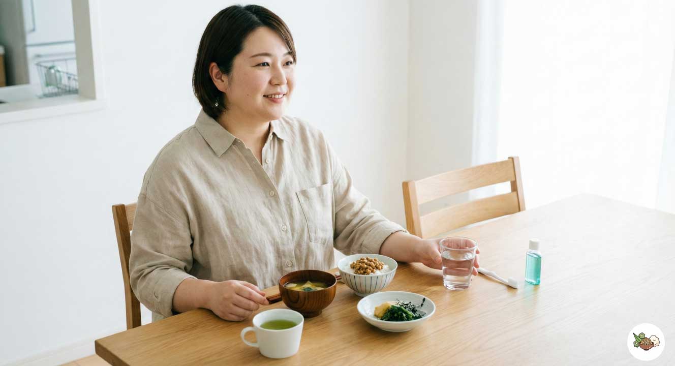 朝の納豆で口臭がにおう？原因と3分で消す最強の対策法